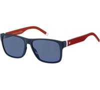 Tommy Hilfiger TH1718/S 8RU/KU, Blu, Plastic, Uomini occhiali da sole 56