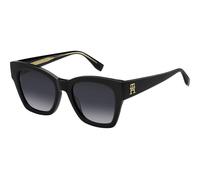 Tommy Hilfiger TH2156/S 807/9O, Nero, Acetate, Donne occhiali da sole 52