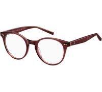 Tommy Hilfiger TH2161 LHF, Rosso, ECO acetate, Donne occhiali 49