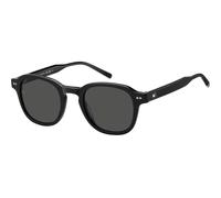 Tommy Hilfiger TH2185/S 807/IR, Nero, ECO acetate, Uomini occhiali da sole 49