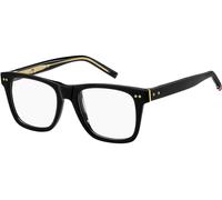 Tommy Hilfiger Occhiali da vista TH 85 Nero e Oro Unisex Adulto 52