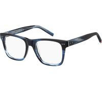 Tommy Hilfiger TH 85 Gafas, Corno Blu, ESTANDAR Unisex-Adulto