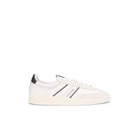 Tommy Hilfiger The Greenwich Edge Mix Sneaker da uomo, bianco, 45 EU