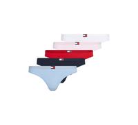 Tommy Hilfiger Thong, 5-pack, Red/light Pink/white/navy/blue Taglia: XL | Biancheria intima Outlet | Donna | Rosso