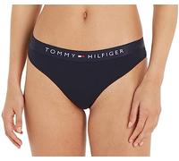 Tommy Hilfiger Thong Ext Sizes Uw0Uw04146, Perizoma, Donna, Blu (Desert Sky), S
