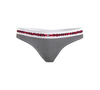 Tommy Hilfiger Thong Uw0Uw02458, Perizoma, Donna, Grigio (Mid Grey Heather), L