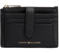 Tommy Hilfiger Titolare della carta da donna TH Flag CC AW0AW18027, Nero (Nero), One Size