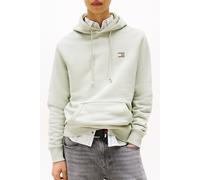 Tommy Hilfiger Tjm Reg Badge Hoodie Misty Sage Tonal Taglia: L | Felpe con cappuccio Outlet | Uomo | Verde