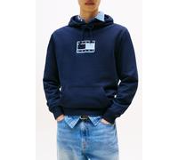Tommy Hilfiger Tjm Reg Pop Clr Flag Straight Fit T-shirt, Dark Night Navy Taglia: XS | Felpe con cappuccio Outlet | Uomo | Nero
