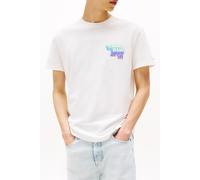 Tommy Hilfiger Tjm Reg Stack Backprint Ecru Taglia: M | T-shirt stampate Outlet | Uomo | Marrone
