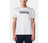 Tommy Hilfiger Tjm Reg Tommy Dna Flag Tee Standard Fit T-shirt Ecru Taglia: S | T-shirt stampate Outlet | Uomo | Marrone