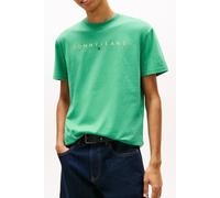 Tommy Hilfiger Linear Logo M - T-shirt - Uomo - Verde S
