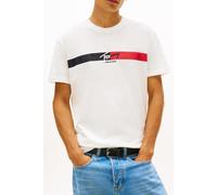 Tommy Hilfiger Tjm Regular Signature T-shirt Ecru Taglia: L | Magliette basic Outlet | Uomo | Marrone