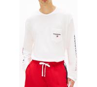 Tommy Hilfiger Tjm Relaxed La Ls Tee Ecru Taglia: S | Maglie a manica lunga Outlet | Uomo | Marrone