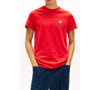 Tommy Hilfiger Tjm Slim Sign Chest Rapid Red Taglia: XL | Magliette basic Outlet | Uomo | Rosso