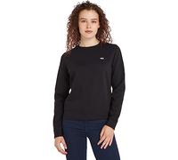 Tommy Hilfiger Tjw Regular Fleece C Neck Dw0dw09227, Altre maglie pesanti Donna, Nero (Black), XS