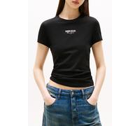 Tommy Hilfiger Essential Logo W - T-shirt - Donna - Nero XS