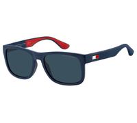 TOMMY HILFIGER Unisex Adulto TH 1556/N/S Gafas, Blue Red ESTANDAR