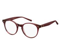 Tommy Hilfiger TH2161 LHF, Rosso, ECO acetate, Donne occhiali 49