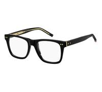 Tommy Hilfiger Occhiali da vista TH 85 Nero e Oro Unisex Adulto 52