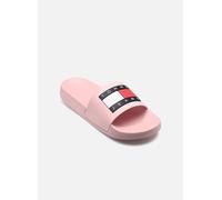 Tommy Hilfiger - TOMMY JEANS FLAG POOL SLD ESS Rosa - Zoccoli 41 Rosa