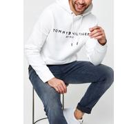 Tommy Hilfiger - Tommy Logo Hoody Bianco - Abbigliamento S Bianco