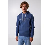 Tommy Hilfiger - Tommy Logo Hoody Blu - Abbigliamento L Blu