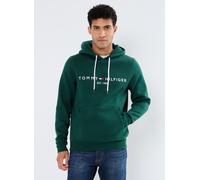 Tommy Hilfiger - Felpa verde scuro con cappuccio e logo 2XL