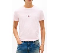Tommy Hilfiger Uomo T-Shirt Maniche Corte Slim Fit, Rosa (Pink Lily), S