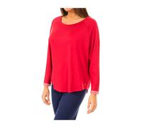 Tommy Hilfiger - Top a maniche lunghe - - Tops - Donna - Rosso - S