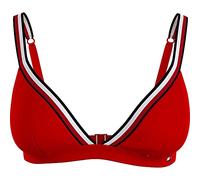 Tommy Hilfiger Top Bikini a Triangolo Donna Imbottito, Rosso (Primary Red), XS
