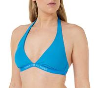 Tommy Hilfiger Top Bikini a Triangolo Donna Imbottitura Estraibile, Blu (Shocking Blue), XS