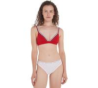 Tommy Hilfiger Top Bikini a Triangolo Donna senza Ferretto, Rosso (Primary Red), M