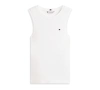 Tommy Hilfiger Canotta da Donna Slim Cody C-Nk WW0WW47806, Bianco, L