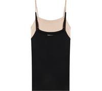 Tommy Hilfiger Top Donna Confezione da 2 Elasticizzati, Multicolore (Black/Misty Blush), S