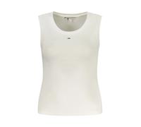 Tommy Jeans Essential Sleeveless T-shirt Bianco L Donna