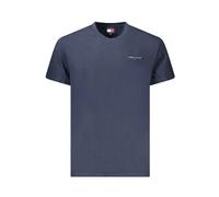 Tommy Hilfiger, ,Tops ,Uomo ,Blu ,L Blu Cotone Uomo T-Shirt Eco-Friendly
