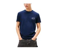 Tommy Hilfiger, ,Tops ,Uomo ,Blu ,M Regular Backprint T-Shirt