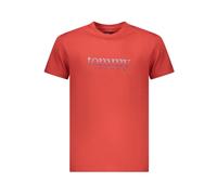 Tommy Hilfiger, ,Tops ,Uomo ,Rosso ,L Crew Neck T-Shirt