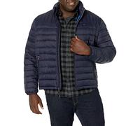 Tommy Hilfiger Ultra Loft Lightweight Packable Puffer Jacket (Standard And Big & Tall) Piumino Alternativo, Midnight W/Patch, 3XL Alto Uomo
