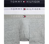 Tommy Hilfiger UM0UM03908 Tronco da Uomo, 3P Trunk, Multicolore (Grigio Htr/Bianco/Cielo Deserto), M