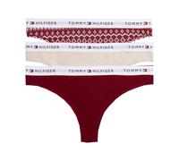 Tommy Hilfiger, ,Underwear ,Donna ,Multicolore ,L Gift 3-Pack Thong PRT