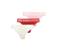 Tommy Hilfiger Underwear String rosa / rosso / offwhite Donna Tommy Hilfiger Underwear XL-XXL