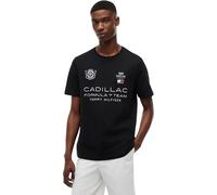 Tommy Hilfiger Unisex T-shirt Maniche Corte TH X Cadillac F1 Racing Graphic in Cotone, Nero (Black), XL