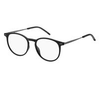Tommy Hilfiger Unisex TH 2021 807 Montature da vista Bio Poliammide Nero Rotonda