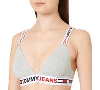 Tommy Hilfiger Unlined Triangle UW0UW03500 Reggiseni a Triangolo, Grigio (Light Grey Heather), S Donna