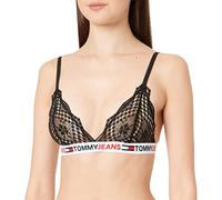 Tommy Hilfiger Unlined Triangle UW0UW03829 Reggiseni a Triangolo, Nero (Black), M Donna