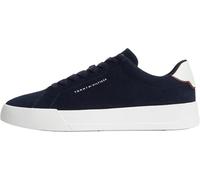 Tommy Hilfiger Uomini TH Court Core Suede FM0FM05716 Low Top, Blu (RWB), 11