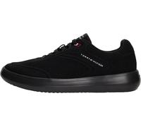Tommy Hilfiger Uomini TH Modern Lightcup Knit FM0FM05886 Low Top, Nero, 42