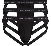 Tommy Hilfiger Uomo 3P Jockstrap WB UM0UM03872 Jockstrap, Giallo (Nero/Nero/Nero), L